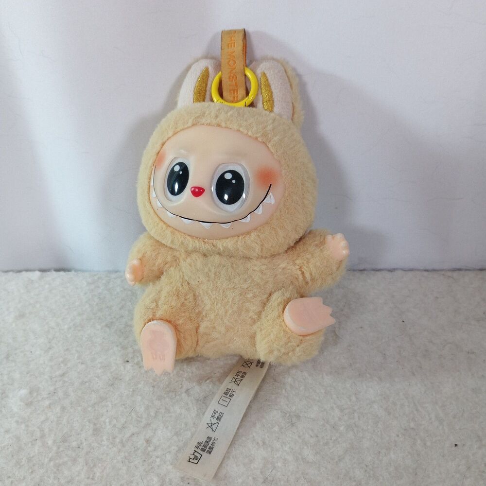 POP MART Labubu The Monsters Exciting Macaron Soymilk Plush Pendant Keychain